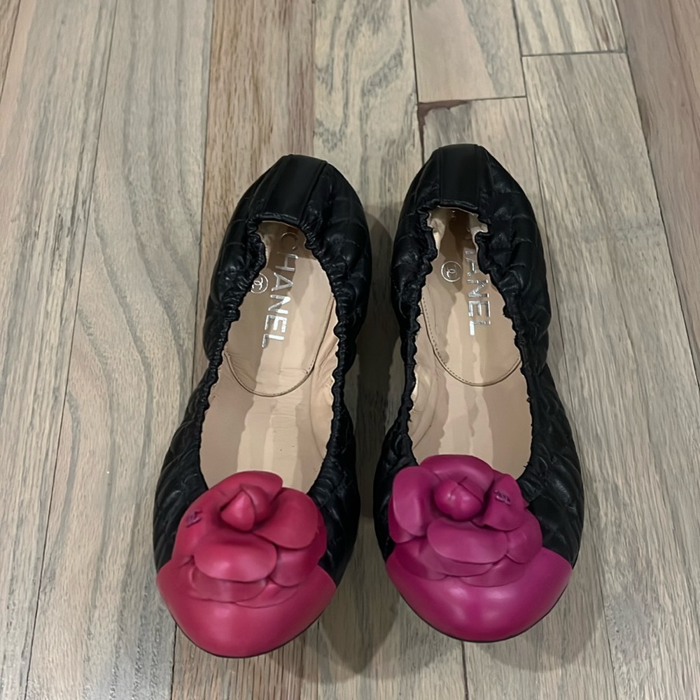 Chanel limited edition flats